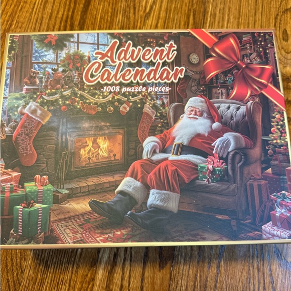 Christmas Advent Calendar puzzle - 1008 pieces -NIB - Picture 1 of 4
